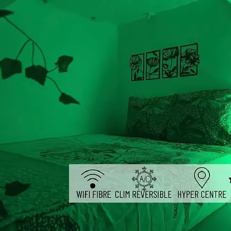 Διαμέρισμα Jungleroom Connecte ! Au Coeur Du Vieux Νίκαια
